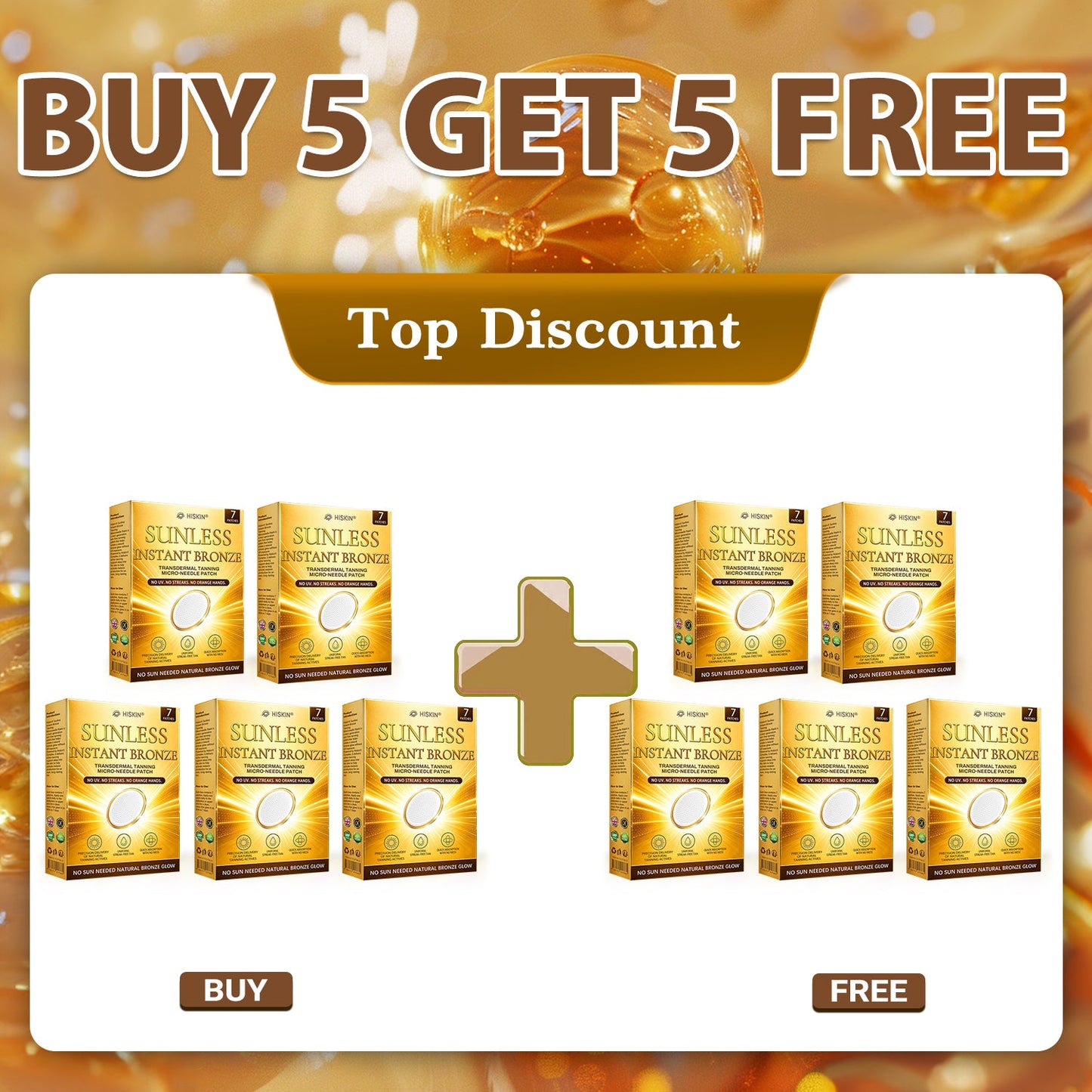 ๐โ๏ธโ๏ธ ๐๐ข๐ฌ๐ค๐ข๐งยฎOnly 5 boxes left in stock! ๐ฅ Get an extra 50% OFF today. Achieve a natural bronzed glow without UV, streaks, or orange hands. Easy to use, mess-free, and perfect for getting that sun-kissed look anytime.
