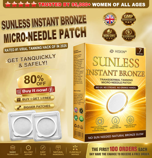 🎁☀️☀️ 𝐇𝐢𝐬𝐤𝐢𝐧®Only 5 boxes left in stock! 🔥 Get an extra 30% OFF today. Achieve a natural bronzed glow without UV, streaks, or orange hands. Easy to use, mess-free, and perfect for getting that sun-kissed look anytime.